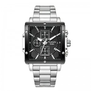Christophe Arden CA 3004 Silver Black Steel MCFTBBA